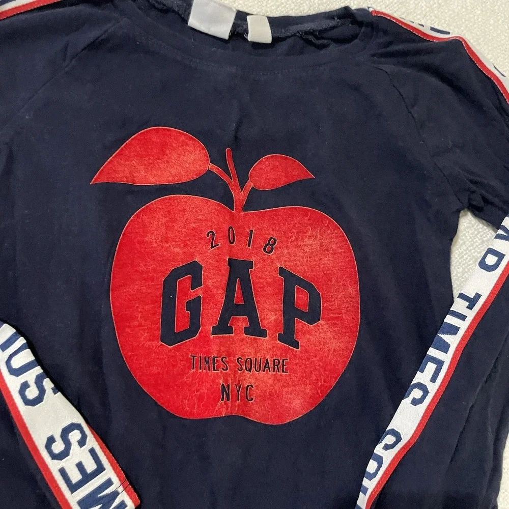 GAP Kids Girls 4/5 XS‎ Long Sleeve Shirts Lot of 2 School Preppy